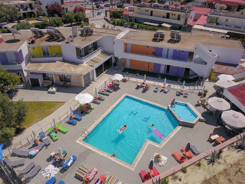 Family House Faliraki Studios Apartments エクステリア 写真