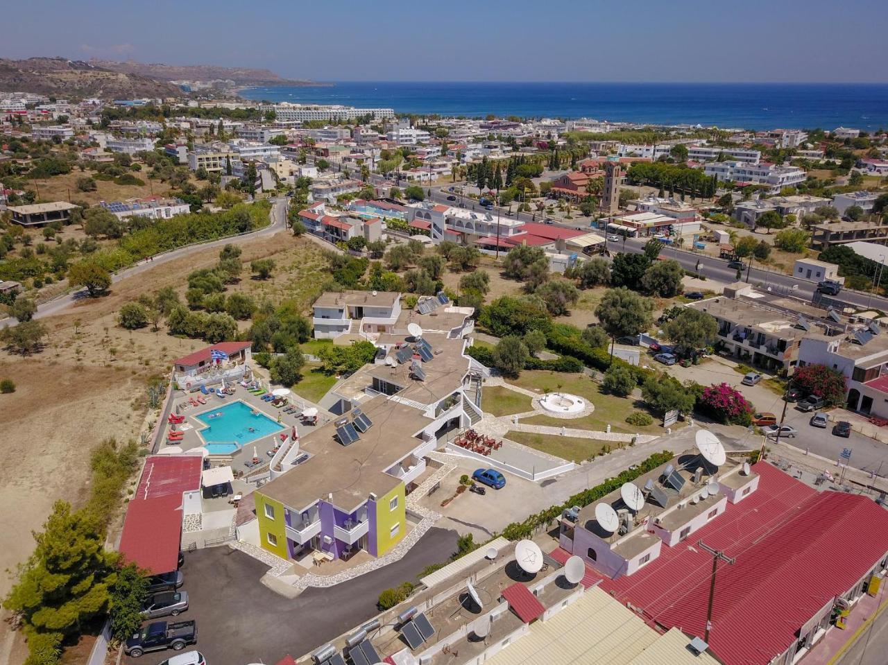 Family House Faliraki Studios Apartments エクステリア 写真